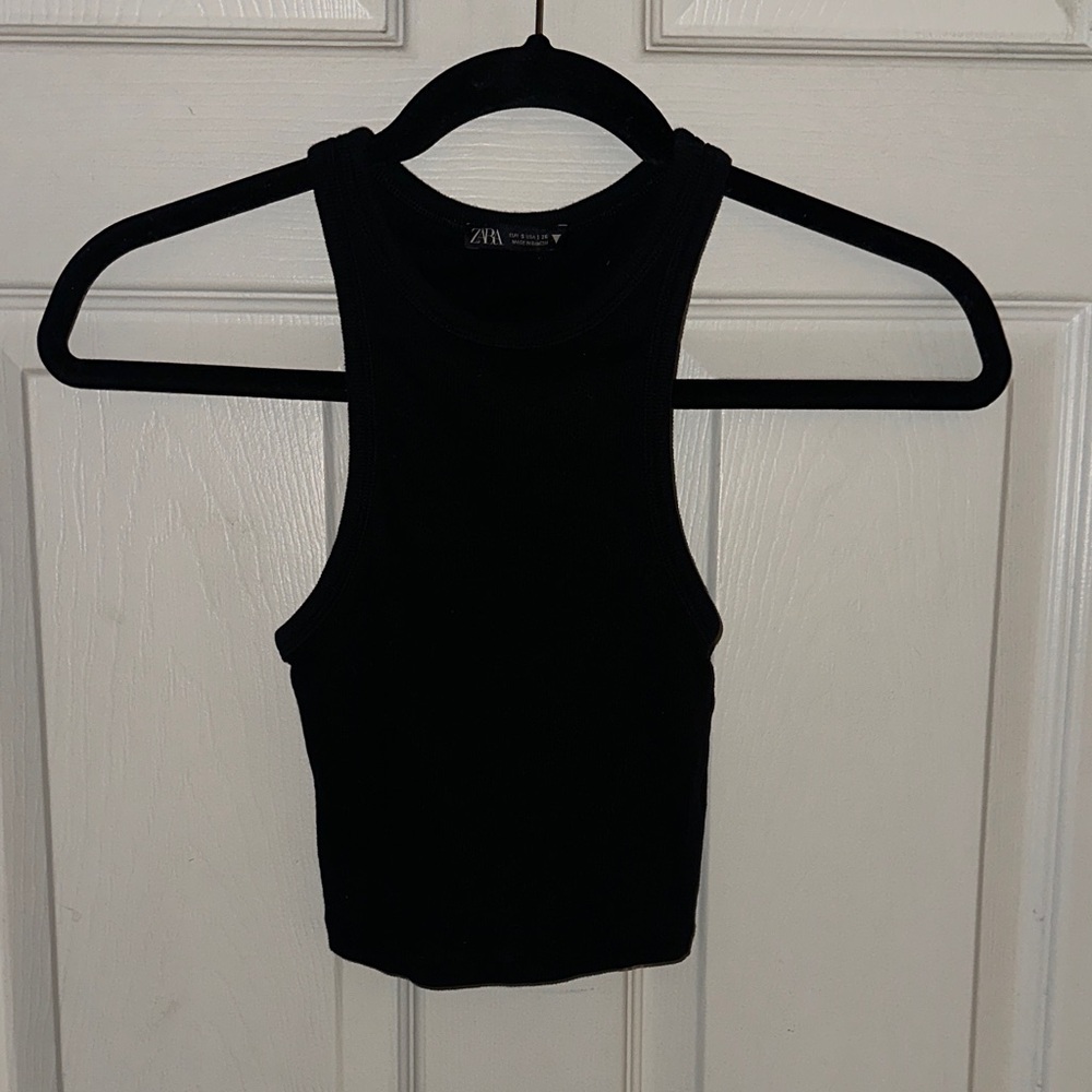 Zara Women's Black Tank Top